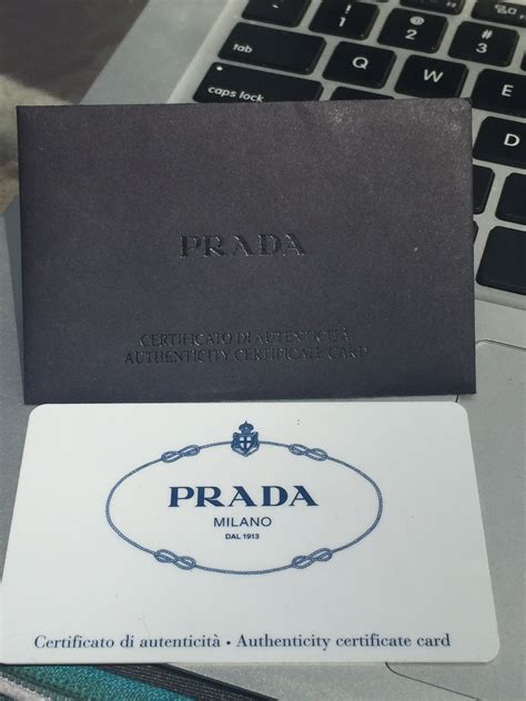 prada authenticity card fake|authentic pre owned prada handbags.